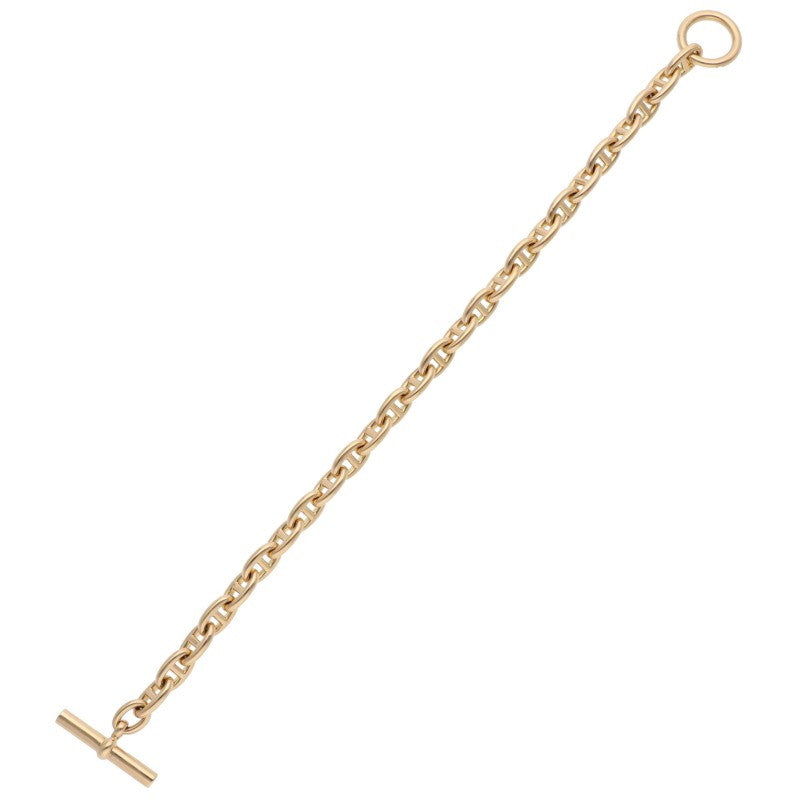 HERMES Chaine d'Ancre TPM K18YG Bracelet Size ONE SIZE