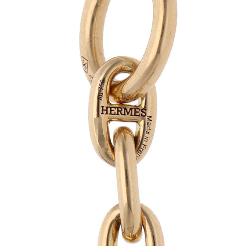 HERMES Chaine d'Ancre TPM K18YG Bracelet Size ONE SIZE