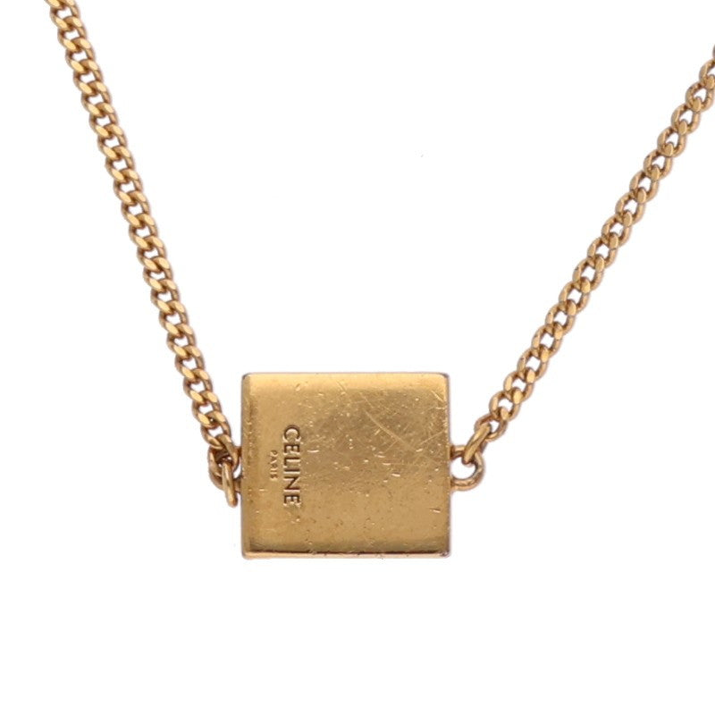 CELINE Initial Gold Chain Bracelet Size ONE SIZE