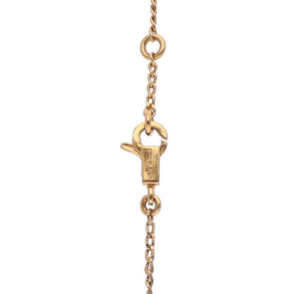 CELINE Initial Gold Chain Bracelet Size ONE SIZE