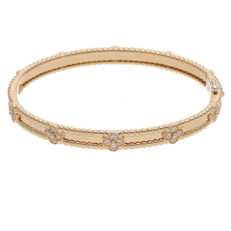 VANCLEEF & ARPELS Perlee Sweet Clover K18YG Size ONE SIZE