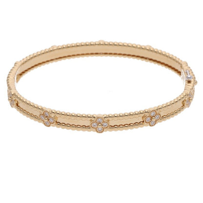 VANCLEEF & ARPELS Perlee Sweet Clover K18YG Size ONE SIZE