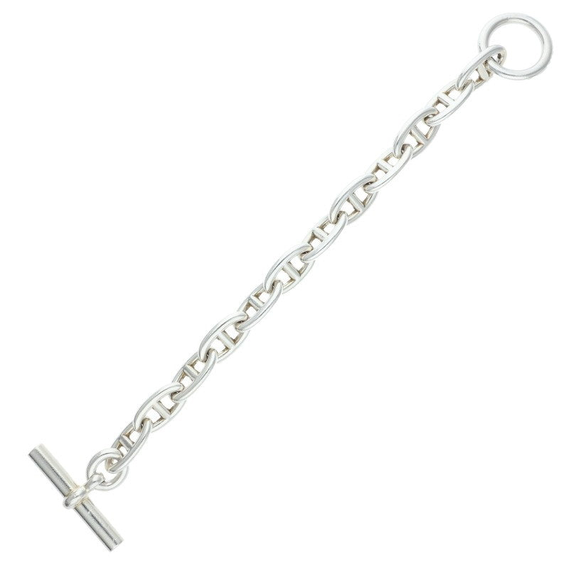 HERMES Chaine d'Ancre GM Silver Bracelet Size ONE SIZE