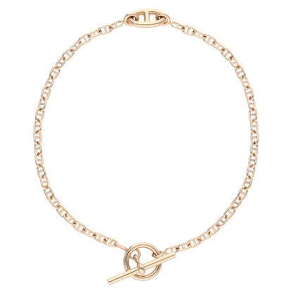 HERMES Farandole TPM K18 Pink Gold Bracelet Size ONE SIZE