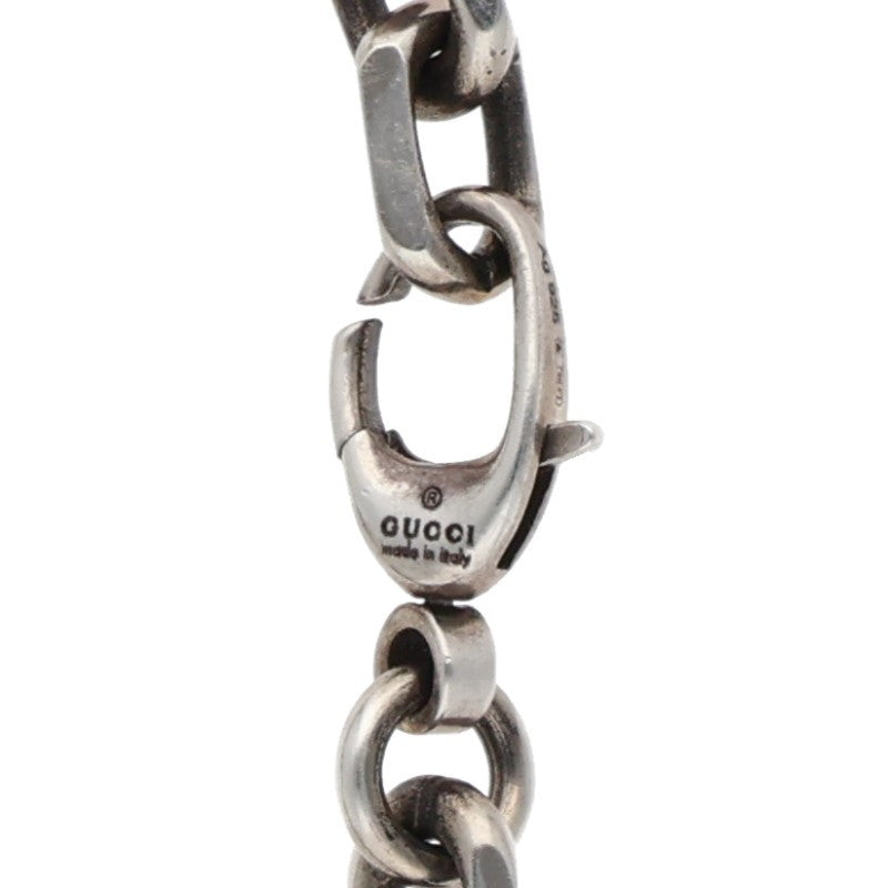 GUCCI Interlocking G Silver Bracelet Size ONE SIZE