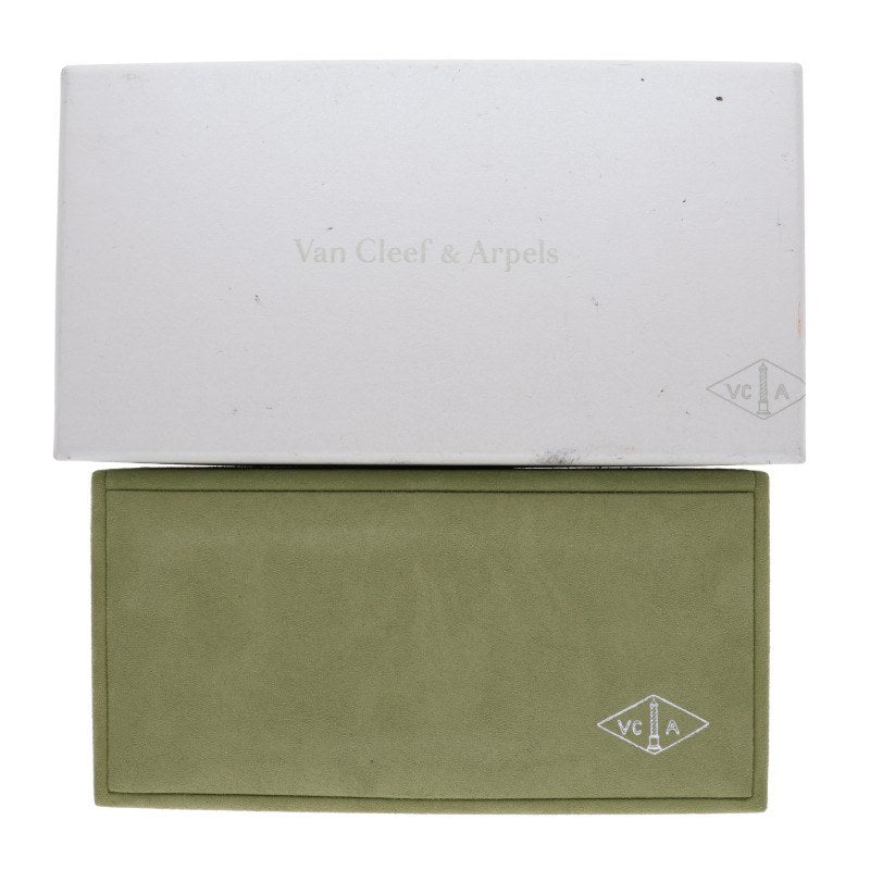 VANCLEEF & ARPELS Vintage Alhambra K18YG Size ONE Yellow