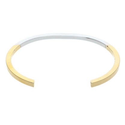 CELINE Simple Form Rhodium Gold Finish Size ONE SIZE
