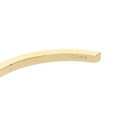 CELINE Simple Form Rhodium Gold Finish Size ONE SIZE