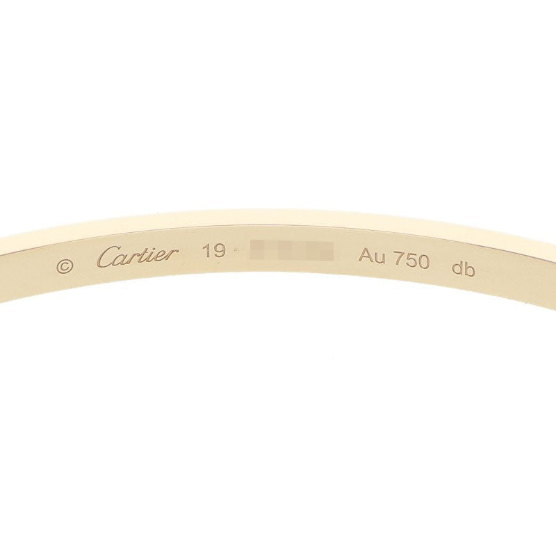 Cartier LOVE BRACELET SM K18YG Yellow Gold Size ONE SIZE