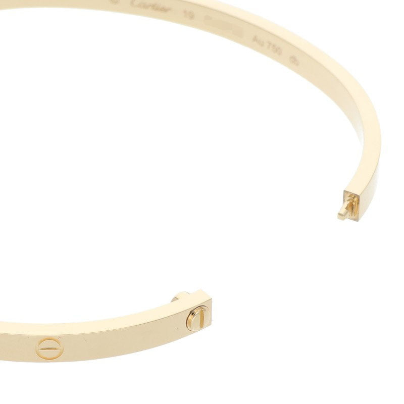 Cartier LOVE BRACELET SM K18YG Yellow Gold Size ONE SIZE