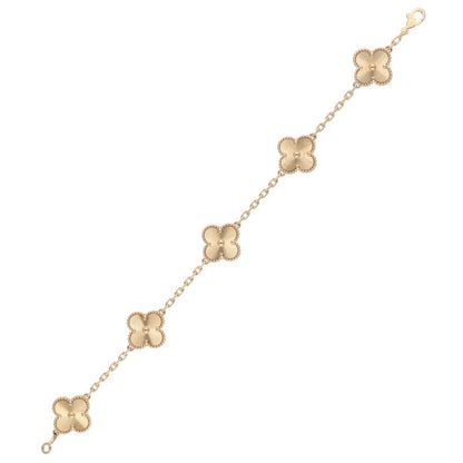 VANCLEEF & ARPELS Vintage Alhambra K18YG Size ONE SIZE