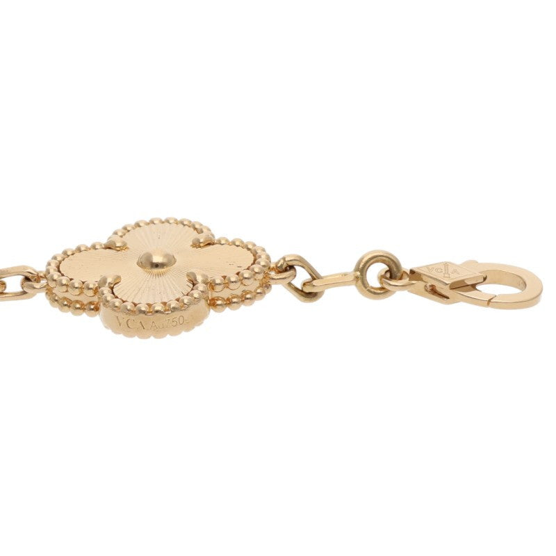 VANCLEEF & ARPELS Vintage Alhambra K18YG Size ONE SIZE