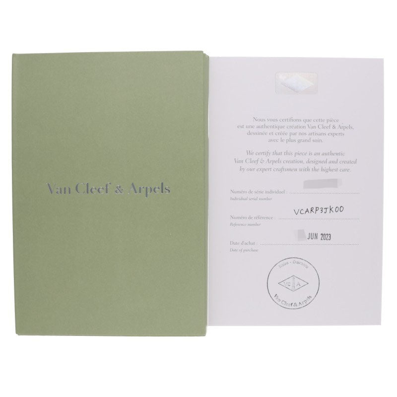 VANCLEEF & ARPELS Vintage Alhambra K18YG Size ONE SIZE