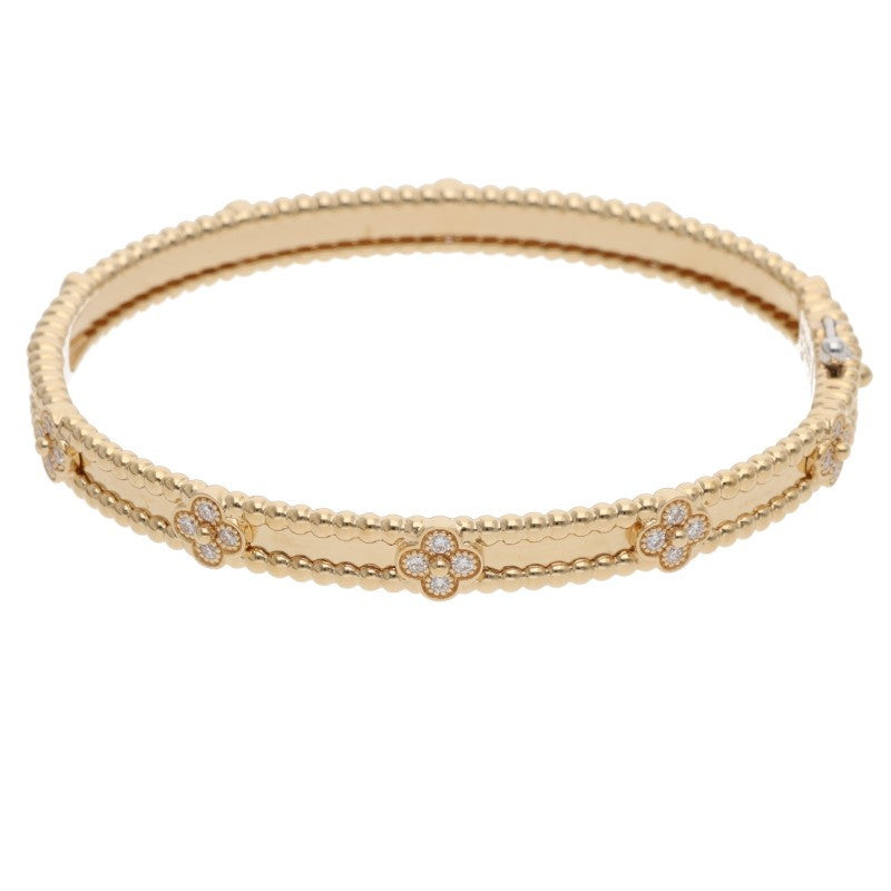 VANCLEEF & ARPELS Perlee Sweet Clover K18YG Size ONE Multi