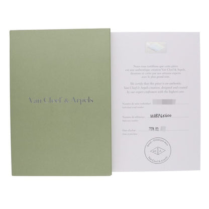 VANCLEEF & ARPELS Perlee Sweet Clover K18YG Size ONE Multi