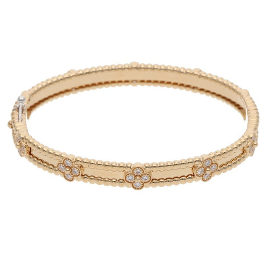 VANCLEEF & ARPELS Perlee Sweet Clover K18YG Size ONE SIZE