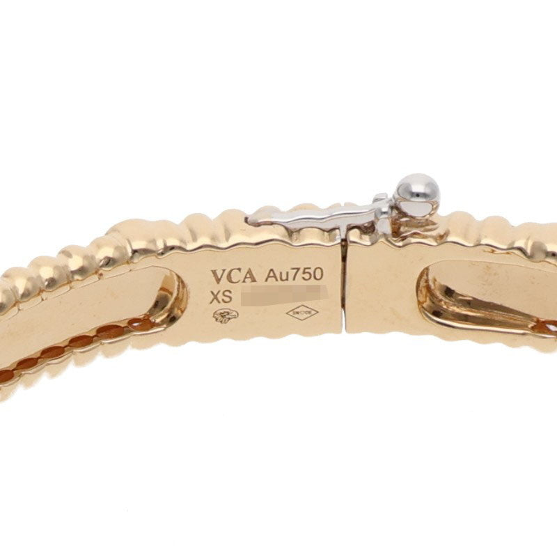 VANCLEEF & ARPELS Perlee Sweet Clover K18YG Size ONE SIZE