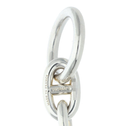 HERMES Chaine d'Ancre MM Silver Bracelet Size 13LINK