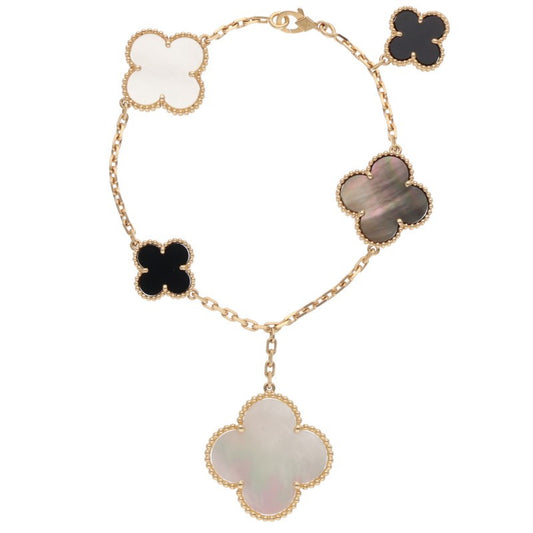 VANCLEEF & ARPELS Magic Alhambra MOP Bracelet Size ONE SIZE