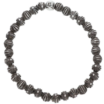 Chrome Hearts 6mm BEAD SV Silver Bead Bracelet