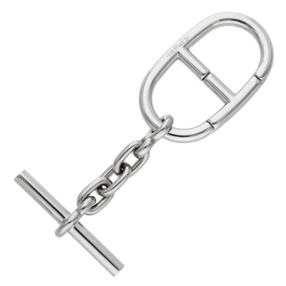 HERMES Chaine d'Ancre Stainless Steel Key Size ONE Silver