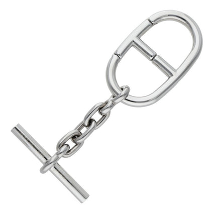 HERMES Chaine d'Ancre Stainless Steel Key Size ONE Silver