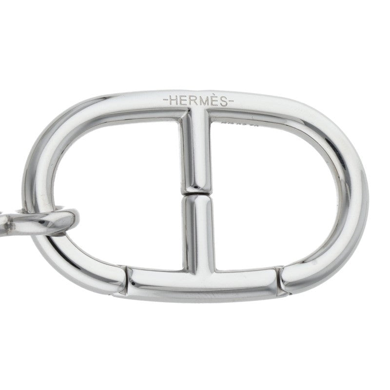 HERMES Chaine d'Ancre Stainless Steel Key Size ONE Silver