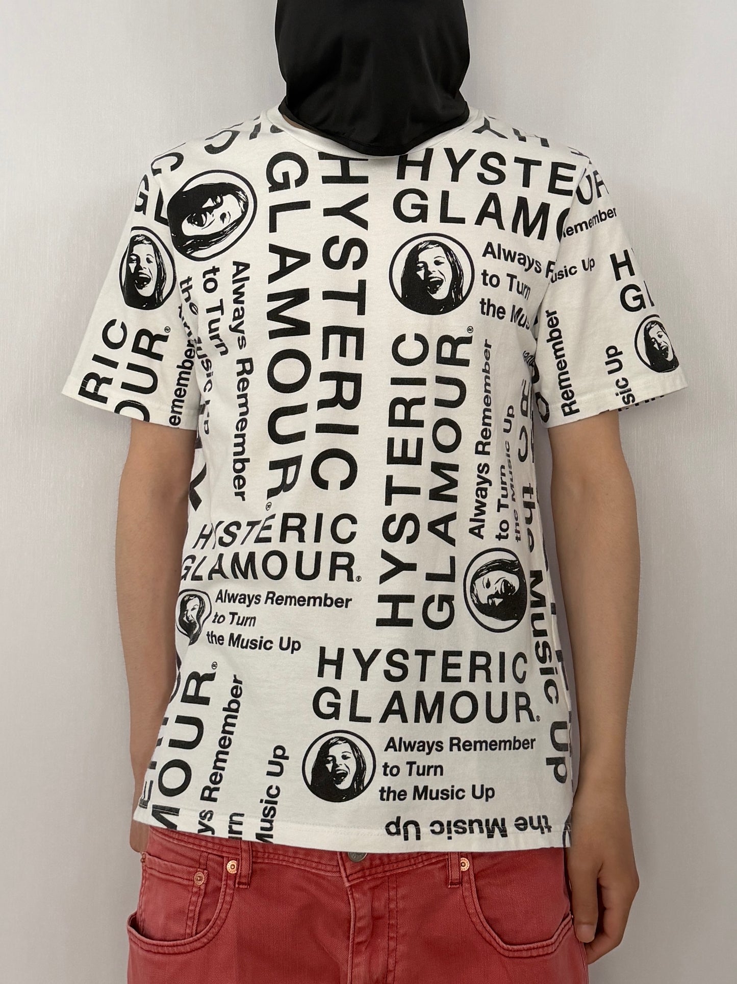 Hysteric Glamour White Graphic T-Shirt Size S