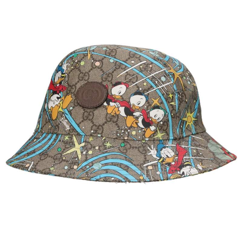 GUCCI x Disney GG Supreme Donald Fedora Hat Size ONE SIZE
