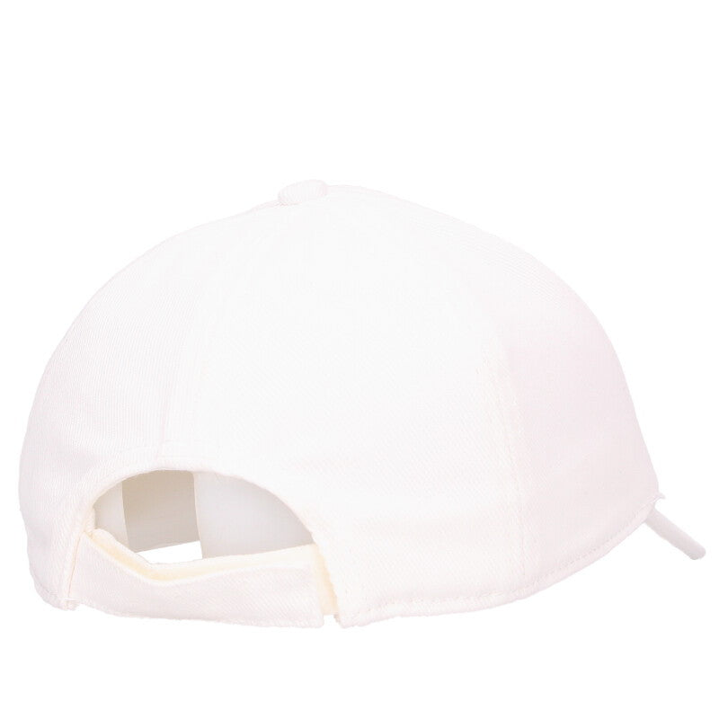 miumiu White Logo Embroidered Cotton Baseball Size ONE SIZE