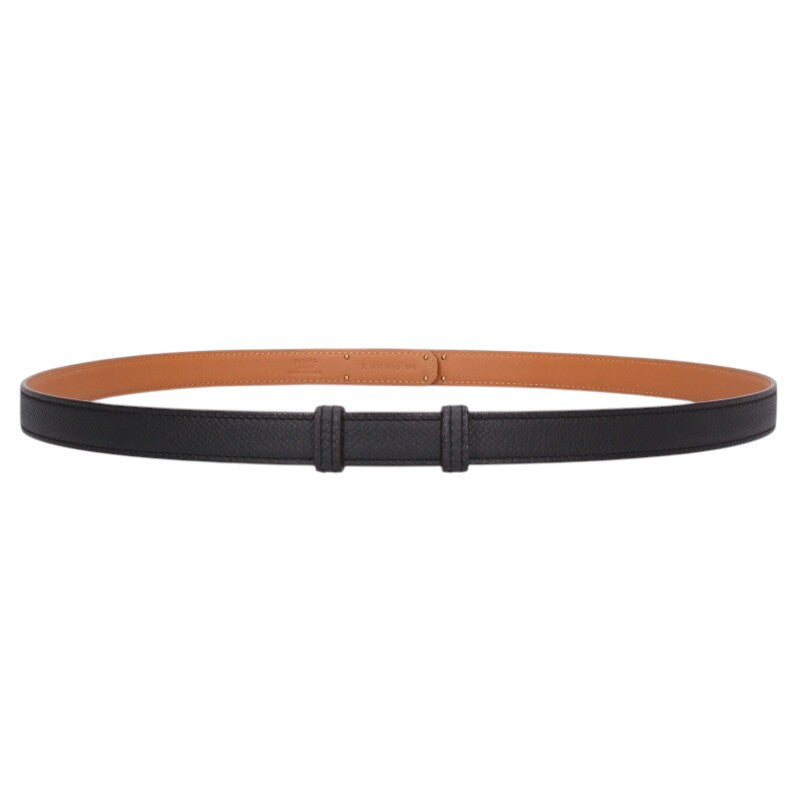 HERMES Kelly 18 Veau Epsom Leather Belt Size ONE SIZE