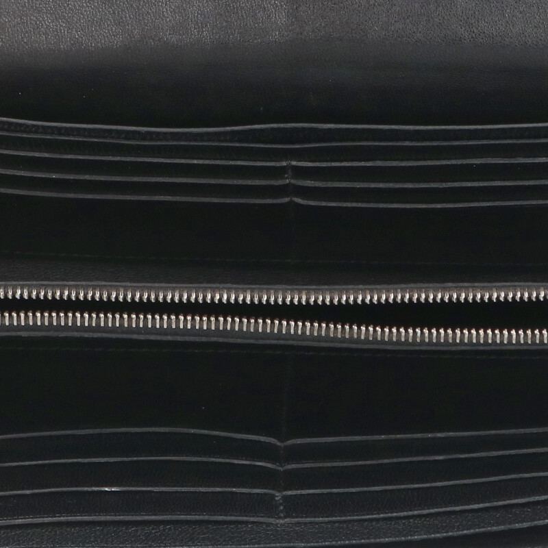 HERMES Constance Long Alligator Mat Wallet Size ONE SIZE