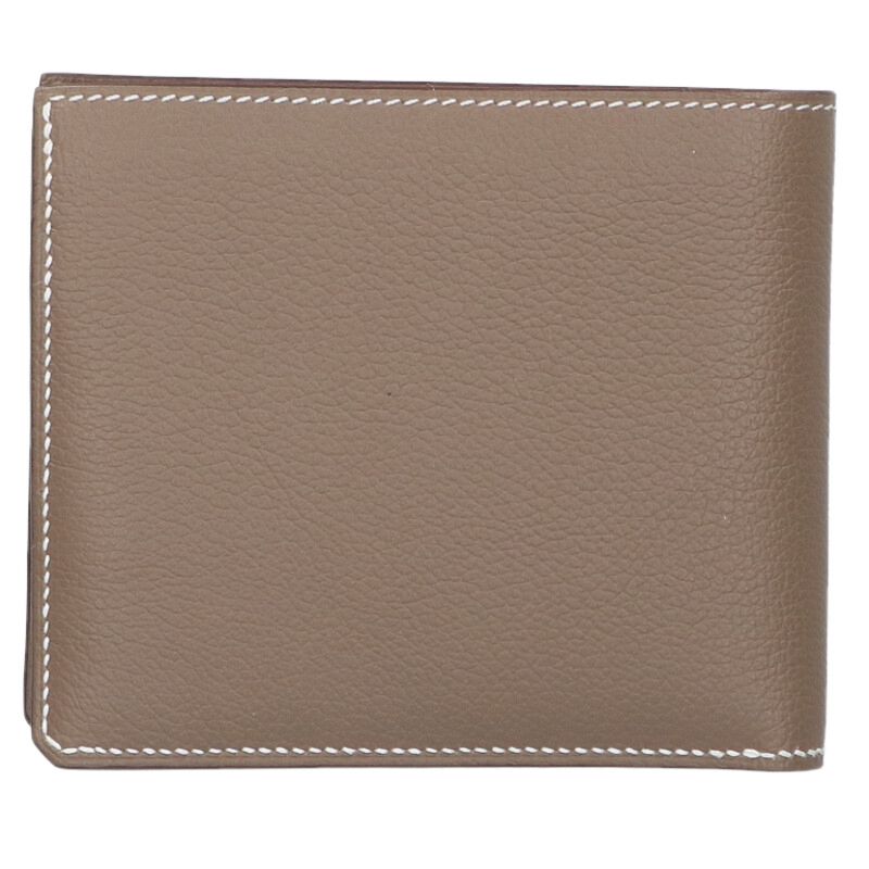 HERMES H Sellier Compact Evercolor Wallet Size ONE SIZE