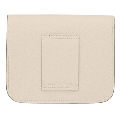 HERMES Constance Slim Leather Bi-fold Wallet Size ONE SIZE