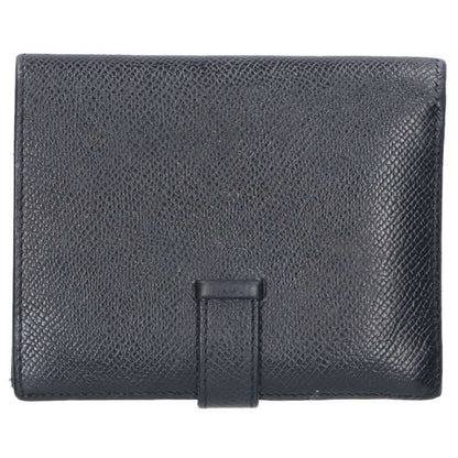 HERMES Bearn Compact Leather Bi-fold Wallet Size ONE SIZE