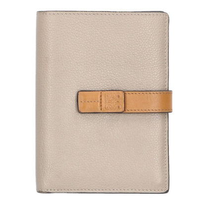 LOEWE Anagram Medium Vertical Wallet Beige Size ONE SIZE