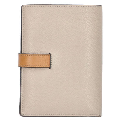 LOEWE Anagram Medium Vertical Wallet Beige Size ONE SIZE
