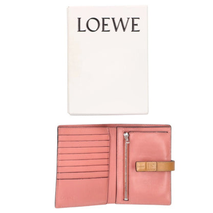 LOEWE Anagram Medium Vertical Wallet Beige Size ONE SIZE