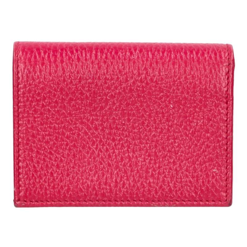 GUCCI GG Marmont Butterfly Wallet Pink Size ONE SIZE