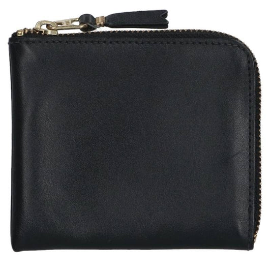 COMME des GARCONS L-Zip Leather Wallet Black Size ONE SIZE