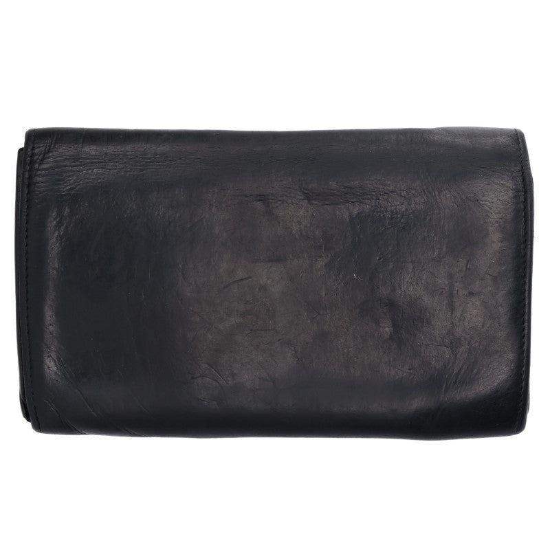 ANN DEMEULEMEESTER Silver Wallet Black Size ONE SIZE