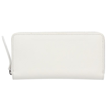 Maison Margiela 4 Stitch Round Wallet White Size ONE SIZE