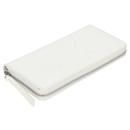 Maison Margiela 4 Stitch Round Wallet White Size ONE SIZE