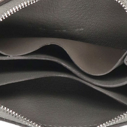 HERMES Zipengo Evercolor Silver HW Coin Case Size ONE SIZE