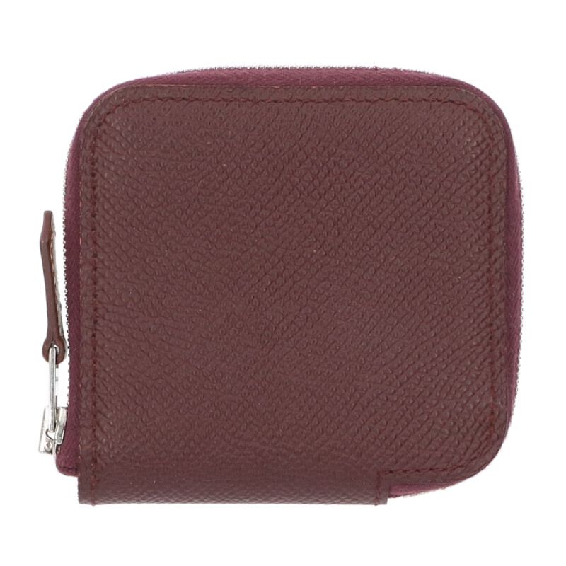 HERMES Azap Mini Silk'in Veau Epsom Coin Case Size ONE SIZE