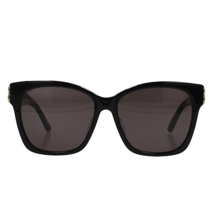 BALENCIAGA Asian Fit Sunglasses Black Gold Size ONE SIZE