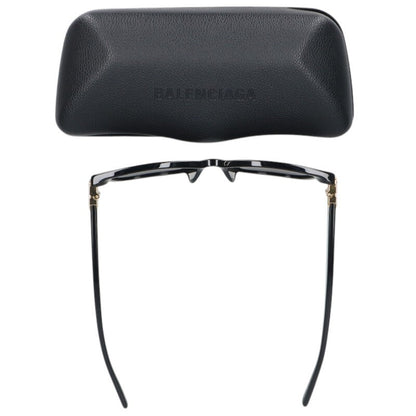 BALENCIAGA Asian Fit Sunglasses Black Gold Size ONE SIZE