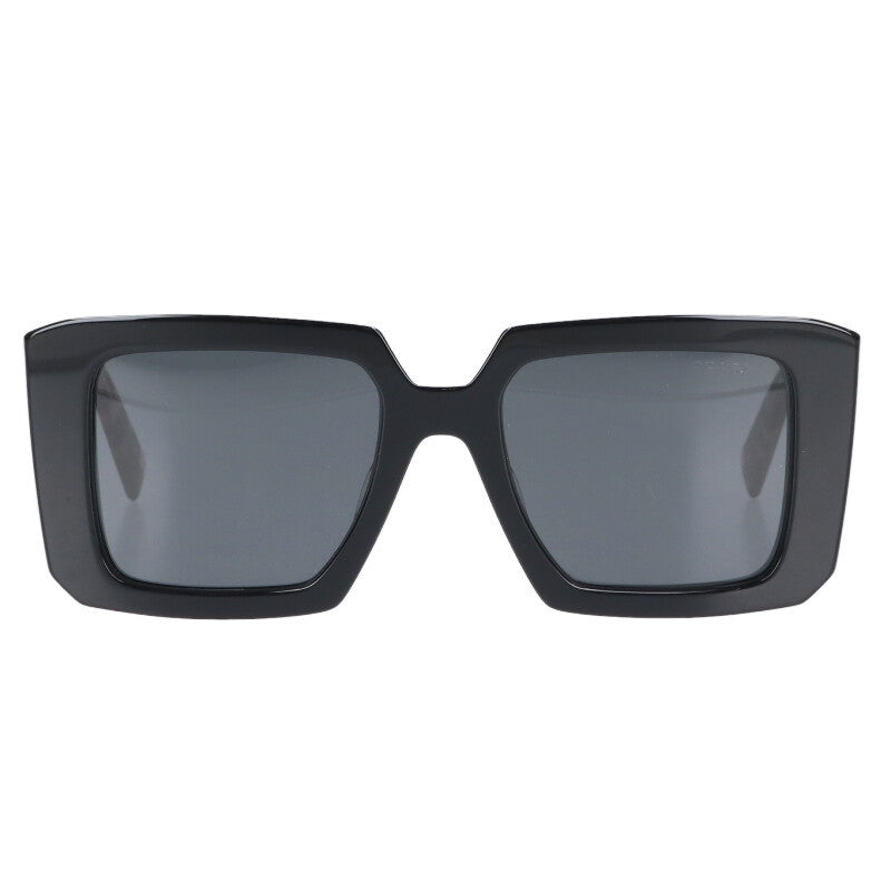 PRADA Square Frame Sunglasses Black/Pink Size ONE SIZE