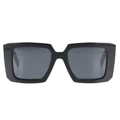 PRADA Square Frame Sunglasses Black/Pink Size ONE SIZE