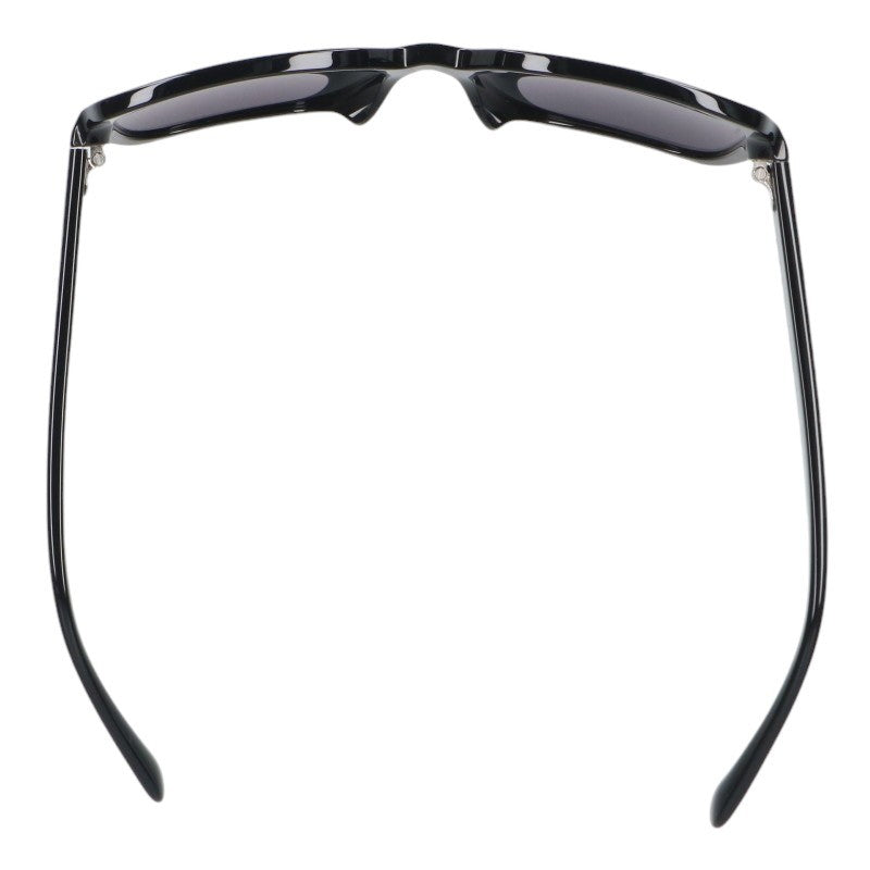 CHANEL 5408-A Logo Frame Sunglasses Black Size 56